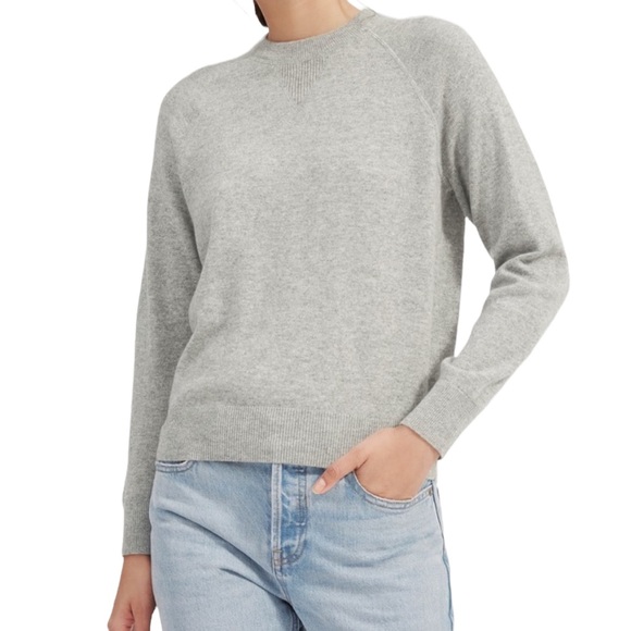 Everlane Sweaters - Everlane | Gray 100% Cashmere Crew Neck Pullover Sweater Size Large